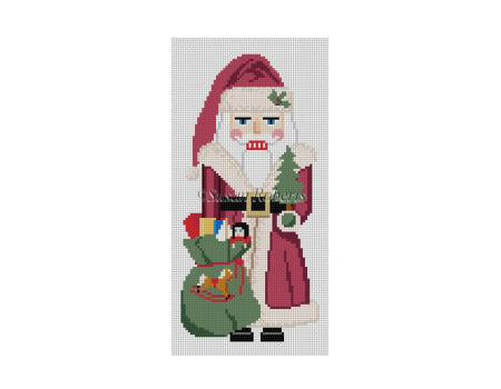 Nutcracker 7"h - Long Coat Santa