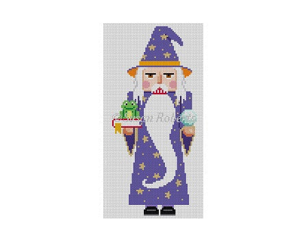 Nutcracker 7"h - Halloween Warlock