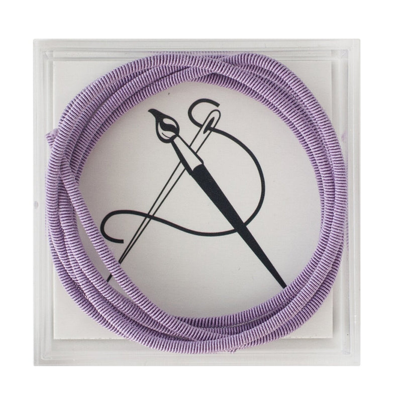 Silk Wrapped Purl · Size 4 · with Matching Couching Thread
