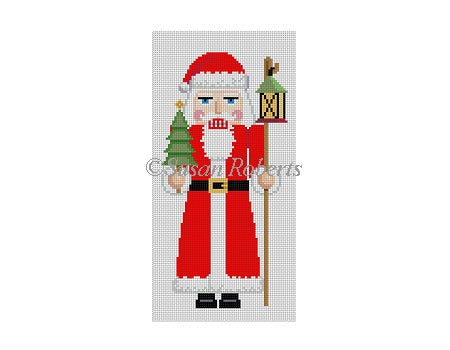 Nutcracker 7"h - Santa /Lantern, Tree