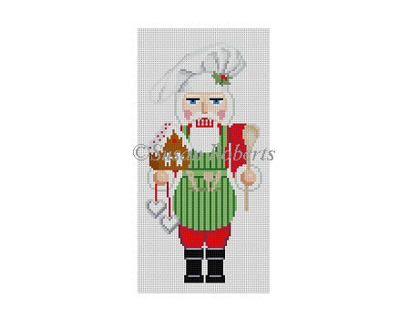 Nutcracker 7"h - Chef / Gingerbread