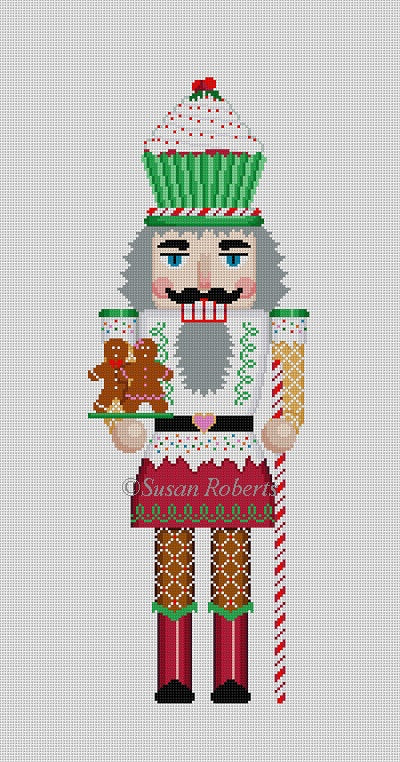 Nutcracker 18"h - Cupcake Man