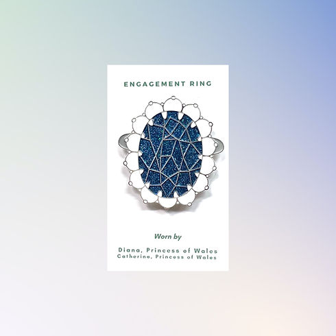 Princess of Wales Engagement Ring - Needleminder