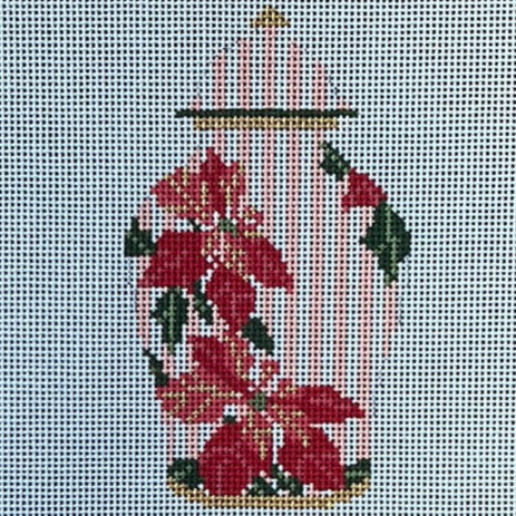 Kate Woodward ·  Poinsettia Ginger Jar