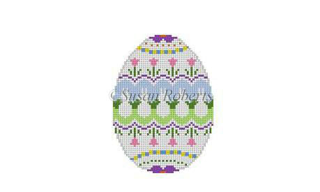 Rabbit Row - 4" Egg