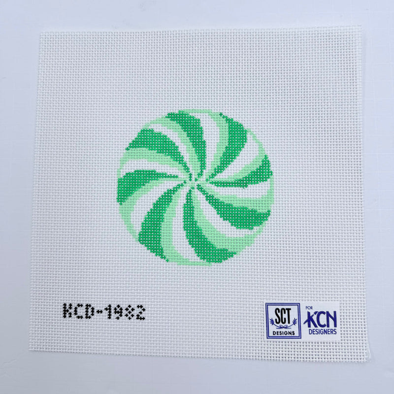 Green Peppermint Round