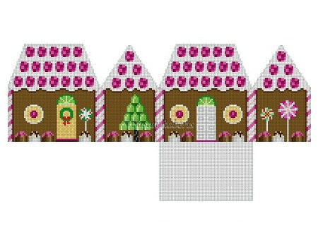 Raspberry & Chocolate - 3D Gingerbread House