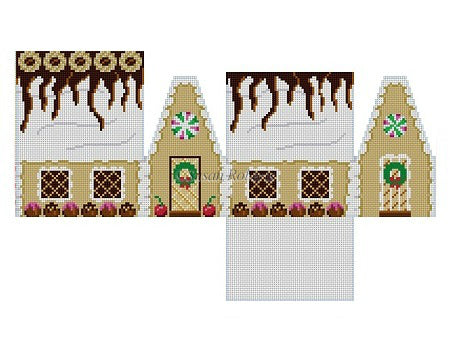 Mocha & Truffles - 3D Gingerbread House