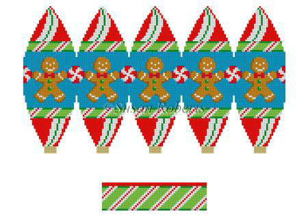 Gingerbread Boys - 3D Hot Air Balloon