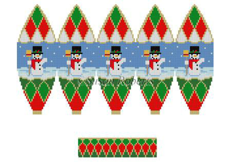 Snowman - 3D Hot Air Balloon