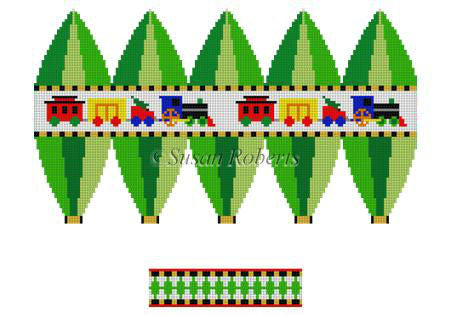 Train - 3D Hot Air Balloon