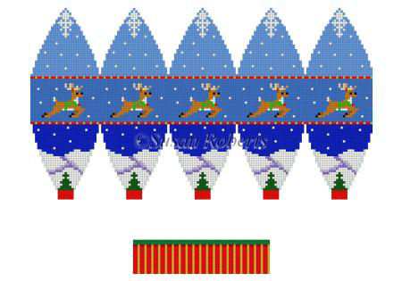 Flying Reindeer - 3D Hot Air Balloon