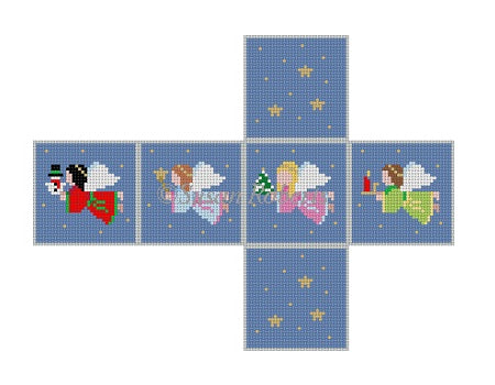 Flying Angels - 2" cube