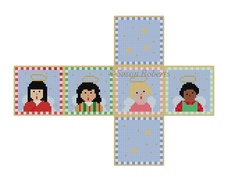 Angels Singing - 2" cube