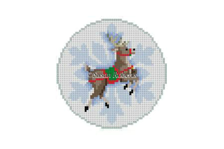 Snowflake - Flying Reindeer