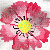 Dazzle Flowers Coaster - Pink