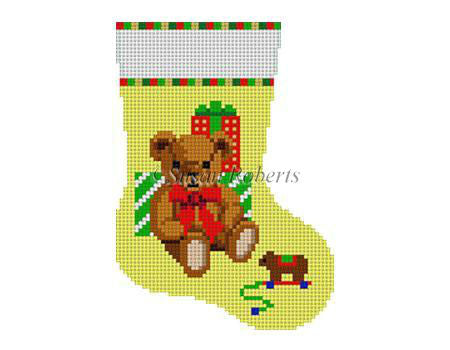 Teddy & Presents - Mini Stocking