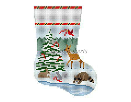 Forest Animal Tree - Mini Stocking
