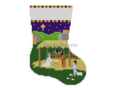 Nativity Stable - Mini Stocking
