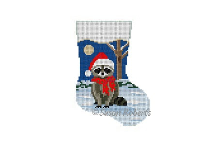 Night Raccoon - Mini Stocking