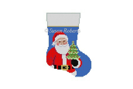 Tree Santa - Mini Stocking