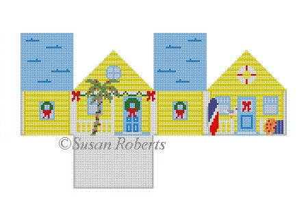 Yellow Beach House - 3D Mini House