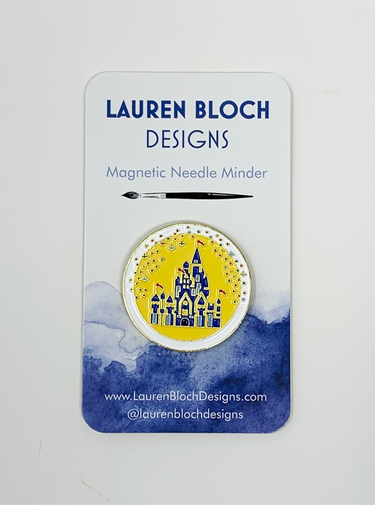 Needle Minder - Castle with Stars (Gold)