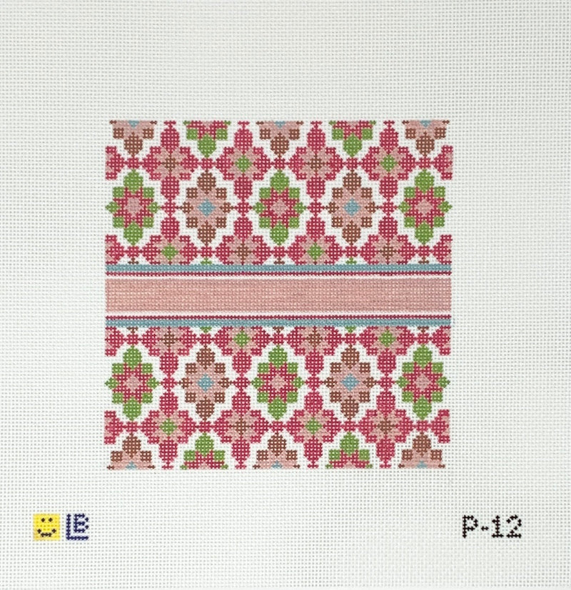 Portuguese Tiles 5" Square-Magenta