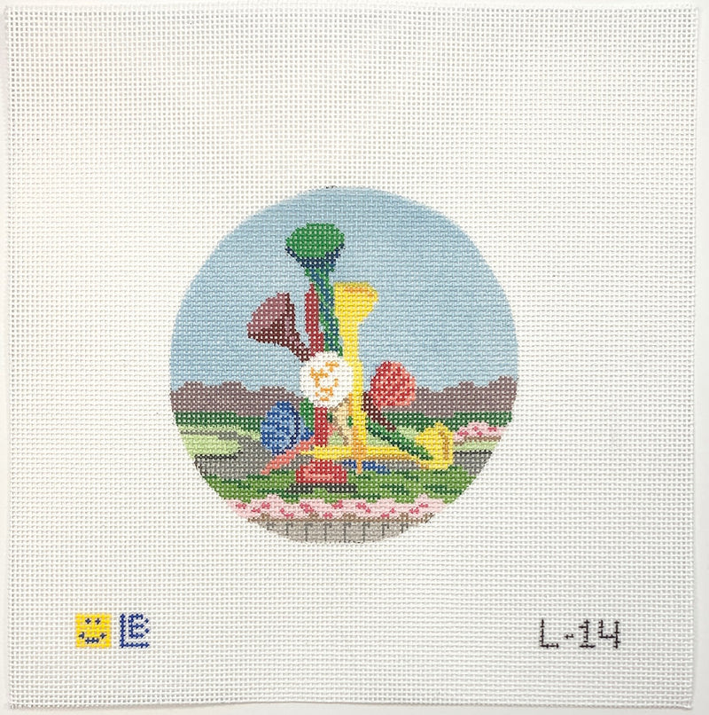 The Greenbrier - Golf Tees Statue