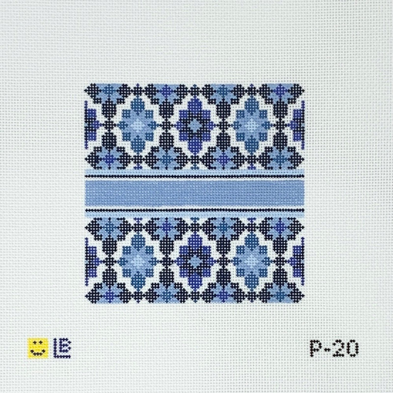 Portuguese Tiles 4" Square-Blue