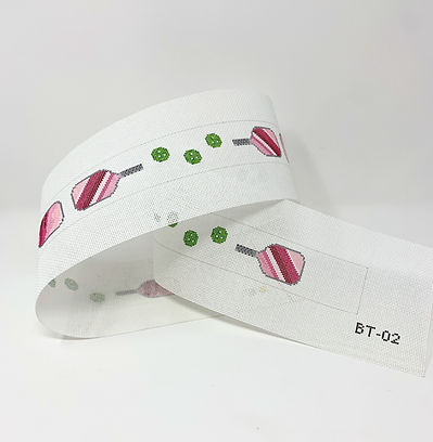 Pickleball Belt - Pink Paddles