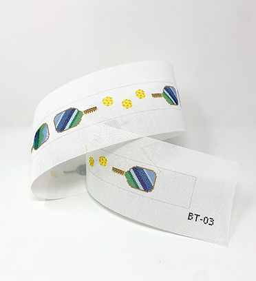 Pickleball Belt - Blue/Green Paddles