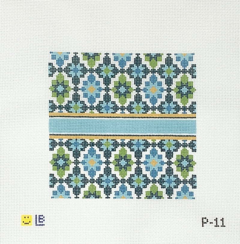 Portuguese Tiles 5" Square-Turquoise