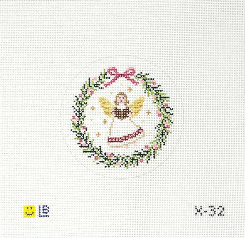 Angel with Songbook Wreath