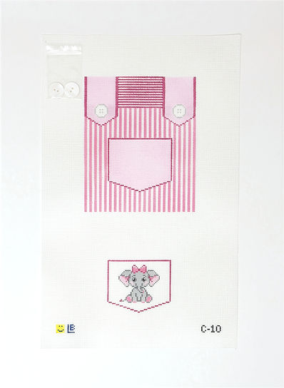 Tooth Fairy Pillow · Pink Overalls