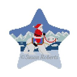 Star - Santa On Polar Bear