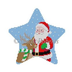 Star - Rudolph & Santa