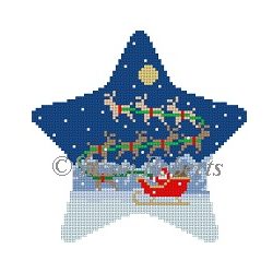 Star - Sleigh & 8 Reindeer