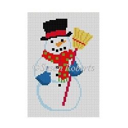 Snowman w/ Broom