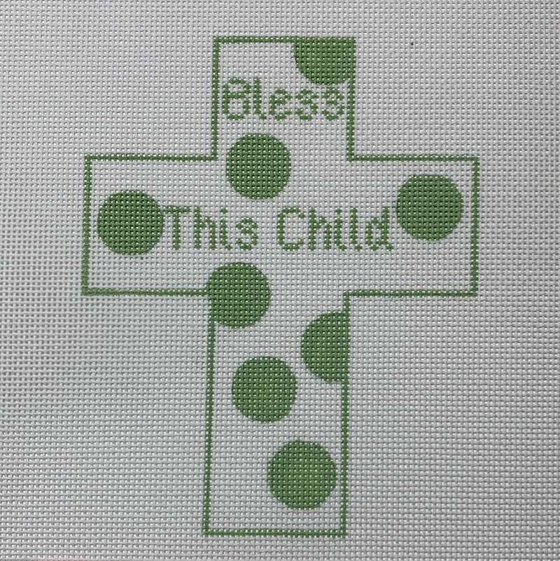 Child Cross Green