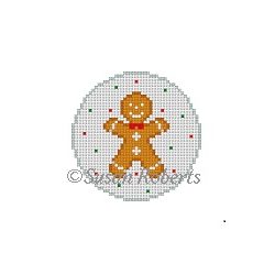 Gingerbread Boy - 2.5" Round