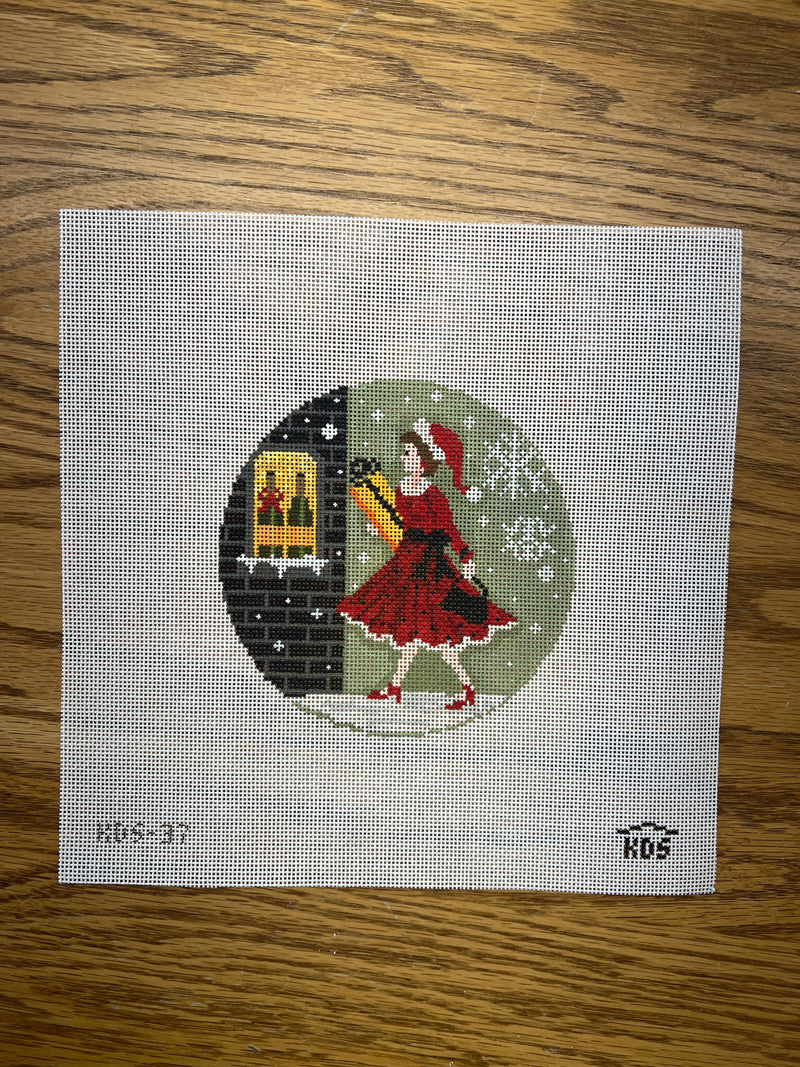 Kirkland Design ·  Betty Loves Bubbles #4 (Box of Champs) Canvas and Stitch Guide