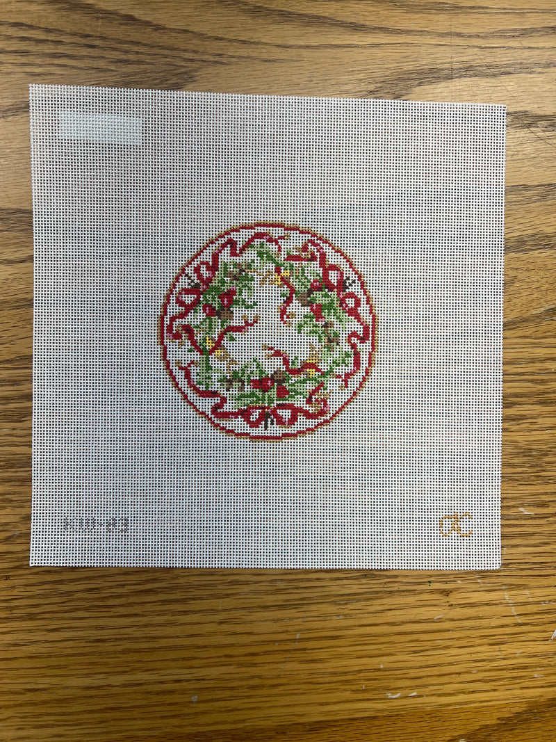 Kate Woodward ·  Holiday Garland Plate