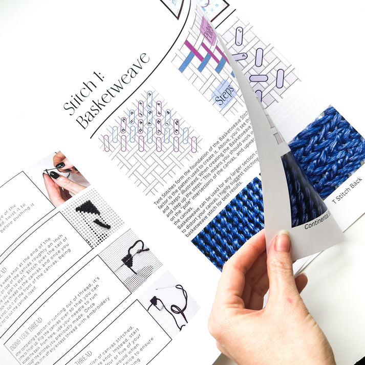 Beginner Needlepoint Class with Stephanie Rzonca