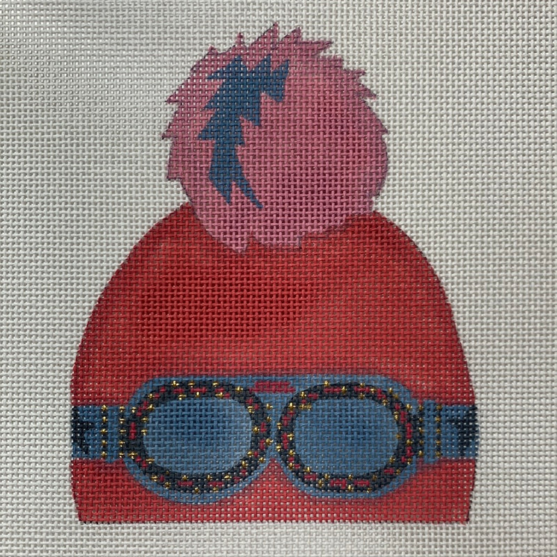 Pink Hat w/ Goggles