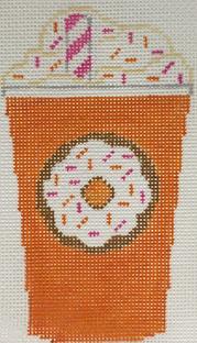 Orange Donut Cup