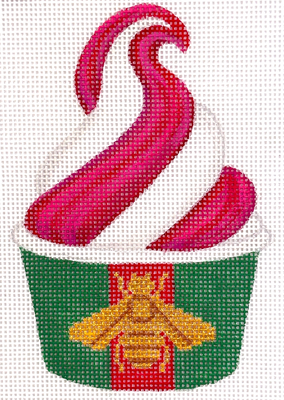 Mini Designer Dessert – Gucci Raspberry Swirl Soft Serve