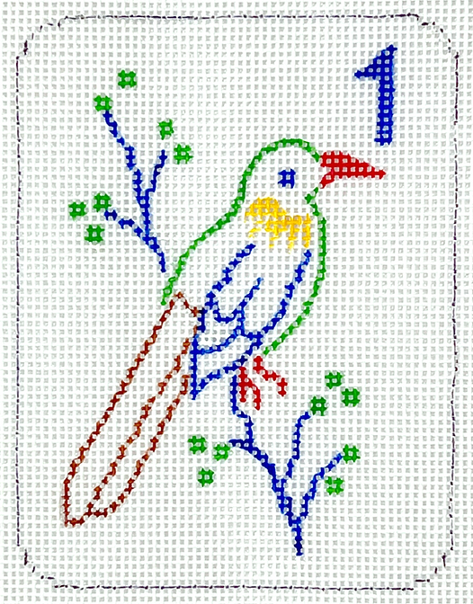 Mini Mahjong Tile – Bird