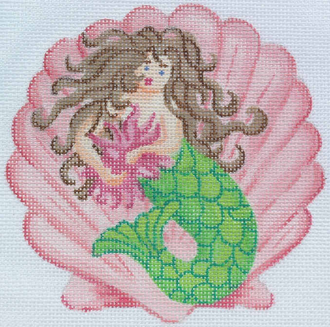 Tropical Mini – Mermaid on Scallop Shell
