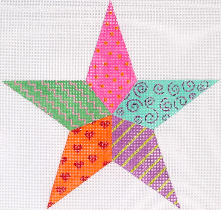 Christmas Tree Topper – Funky Fiesta Star